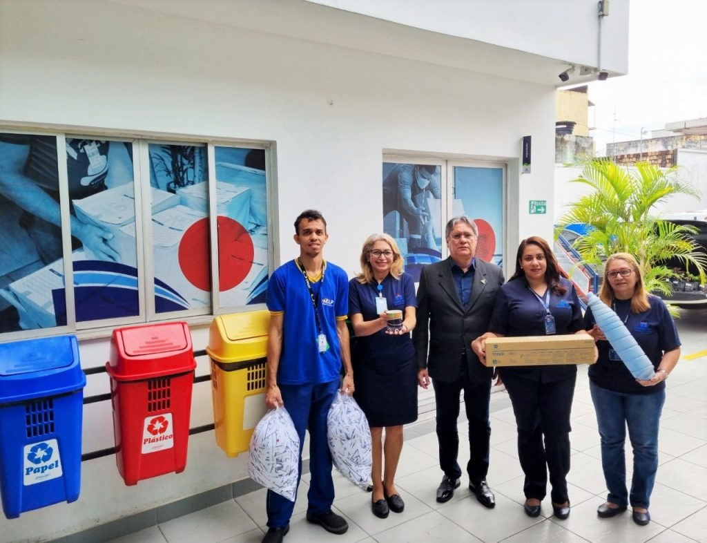 Conheça a reciclagem de resíduos sólidos produzidos pela Imprensa Oficial do Amazonas - Meio Ambiente