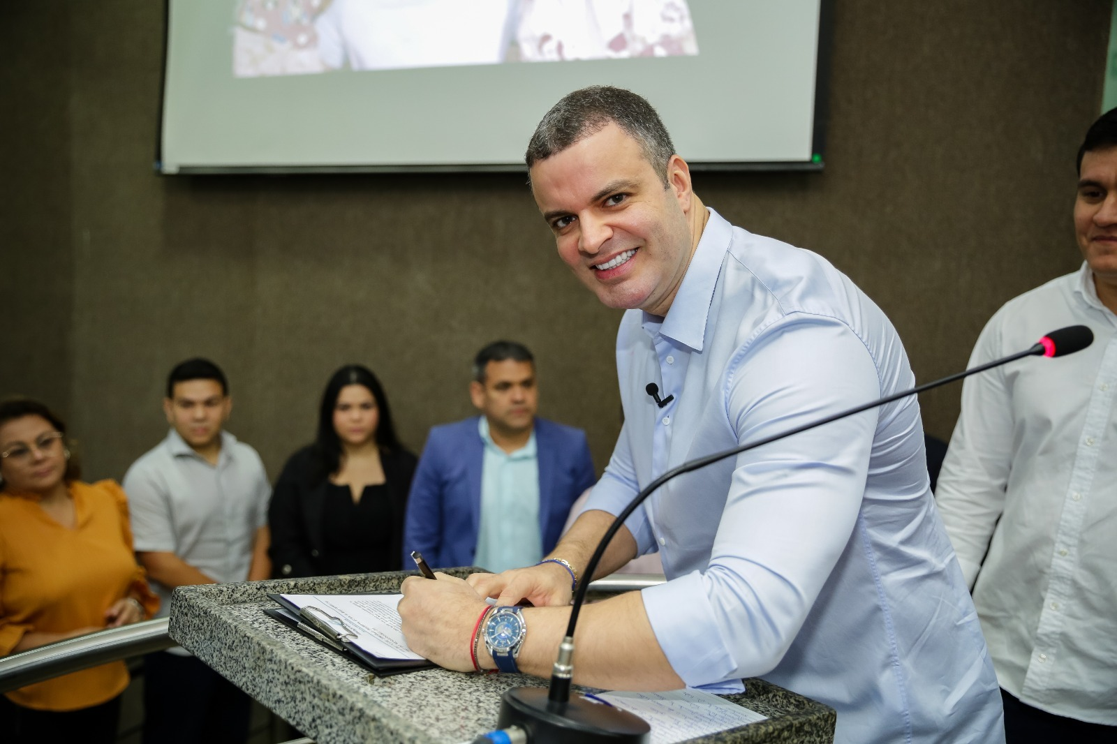 Delegado Rodrigo de Sá é empossado presidente do Partido Progressistas no Amazonas