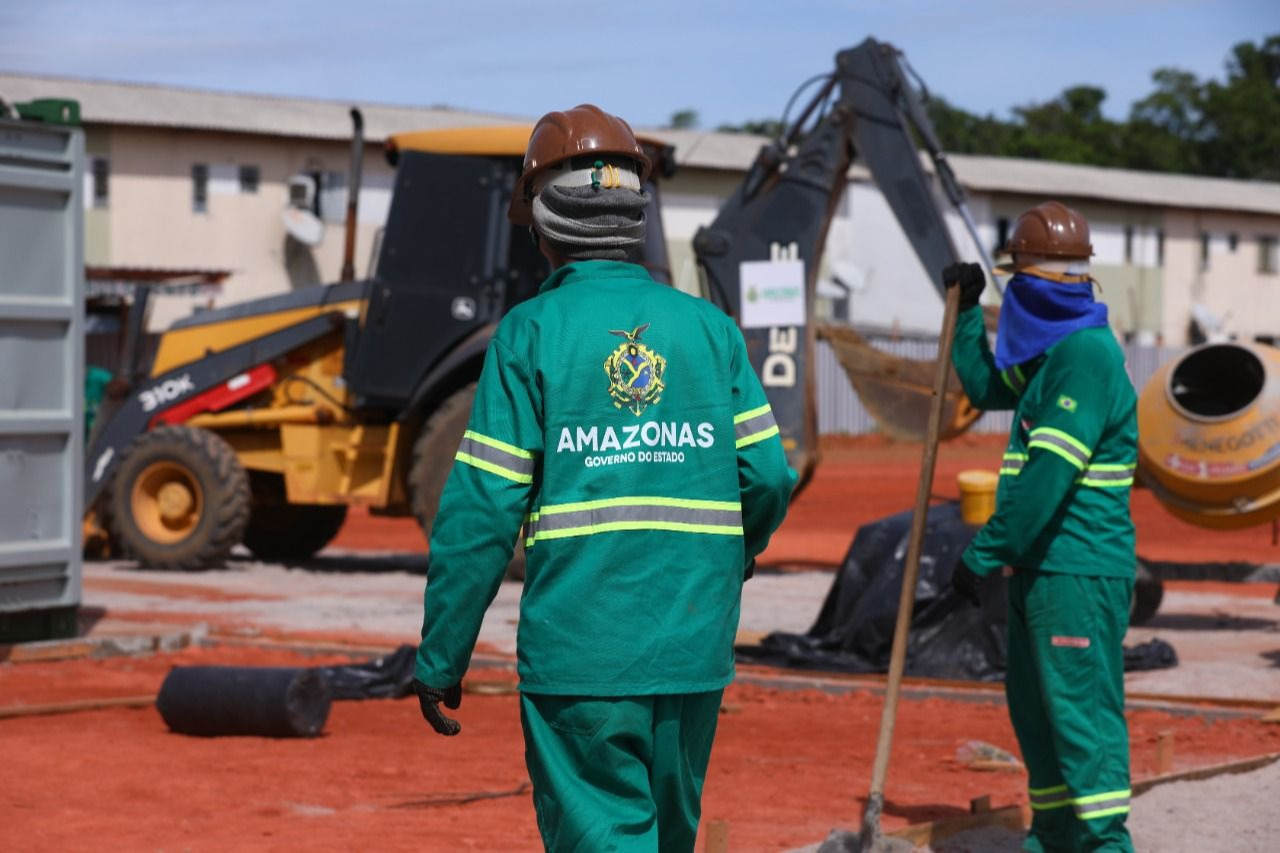 Hospital Regional de Manacapuru: obras seguem aceleradas