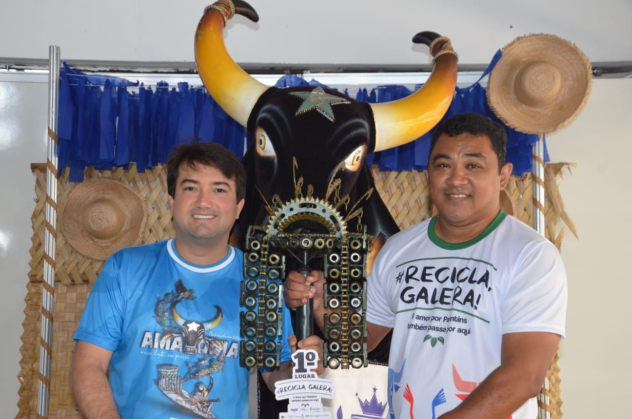 Caprichoso é o campeão ambiental do Festival Folclórico de Parintins no “Recicla Galera”